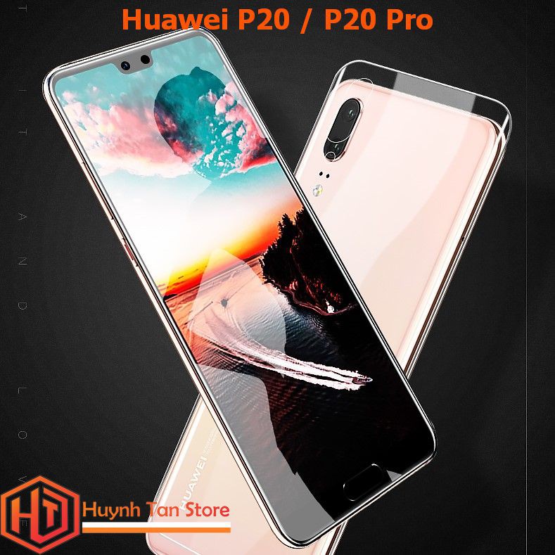 Dán dẻo full màn Huawei P20 / P20 Pro _ Full mặt trước và sau