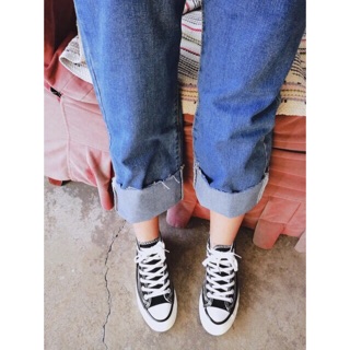 Quần jeans ống suông bigsize