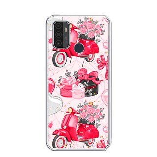 Ốp lưng điện thoại Oppo A53 2020 - 01314 Silicon Dẻo viền trong suốt