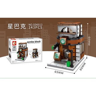 Lego Sembo Block Cửa Hàng Thực Phẩm