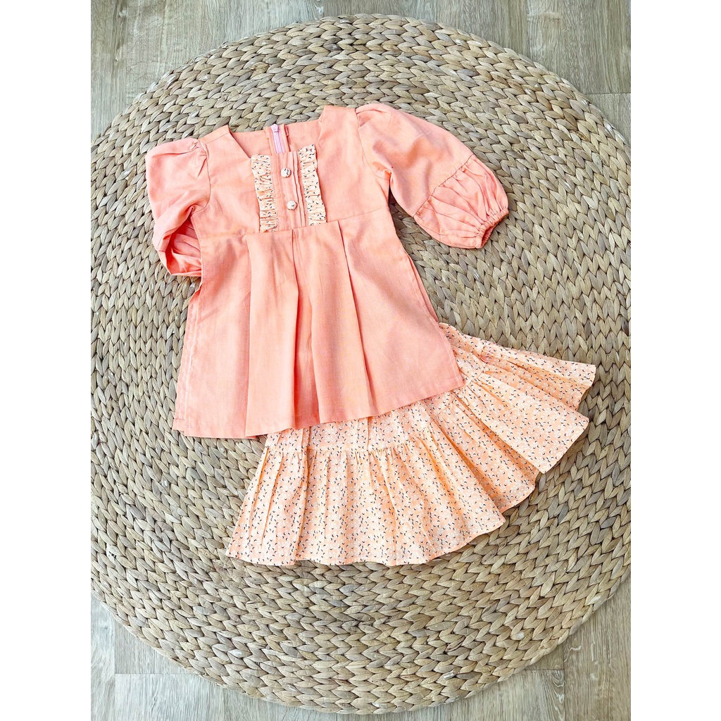 Set Áo dài cách tân bé gái Festival Sora Chan Tay Dài 9kg-46kg SoraChan-M161,M162,M163
