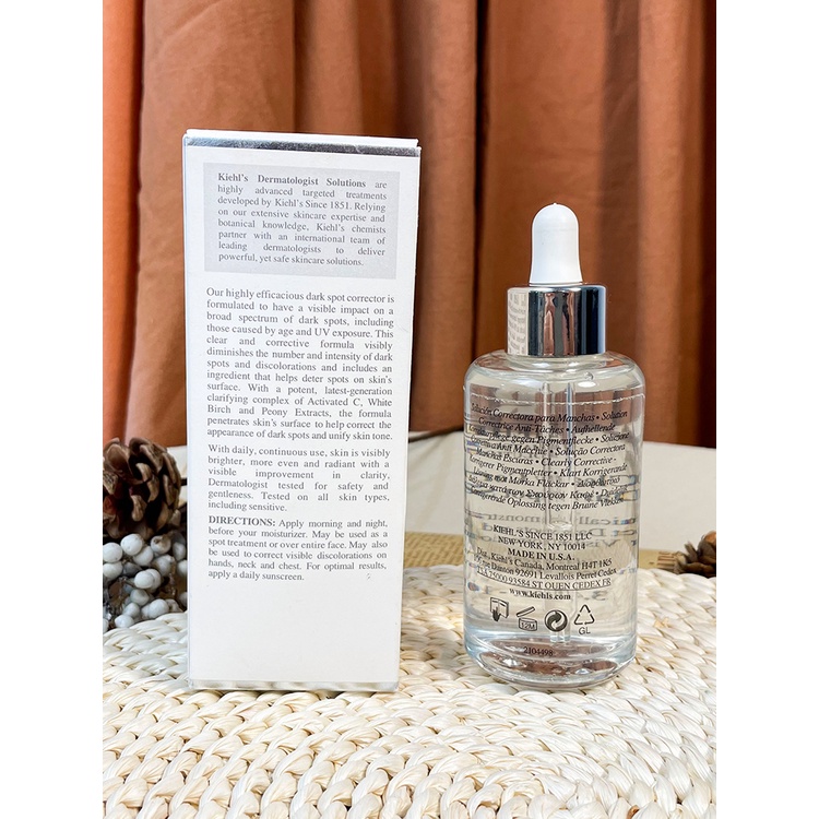 Dung dịch Kiehls làm mờ vết thâm trên da hiệu quả 100ml