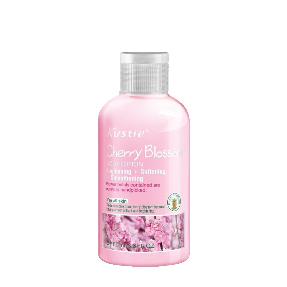 Set Quà Tặng Bộ 3 Sản Phẩm Chăm Sóc Da Toàn Diện Kustie Cherry Blossom Hương Hoa Anh Đào 100mlx 3