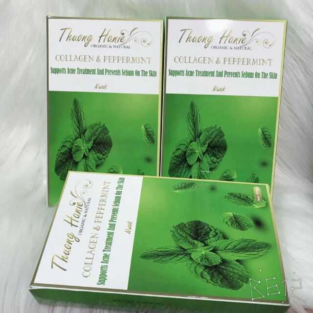Mặt nạ Collagen Hanie Bạc Hà