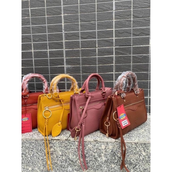 TNS-Túi xách công sở size medium da đẹp cao cấp Fozil handbag-ib chọn màu