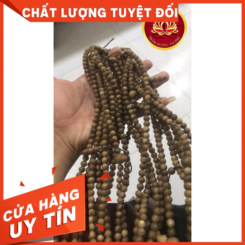 VÒNG TAY CHUỖI HẠT TRẦM HƯƠNG 108 , 8 MM (Vòng Tay Thiên Nhiên Mùi Thơm Vĩnh Viễn )(hot)