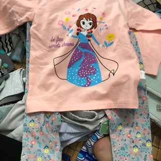 Combo 4 bộ bé gái 250k