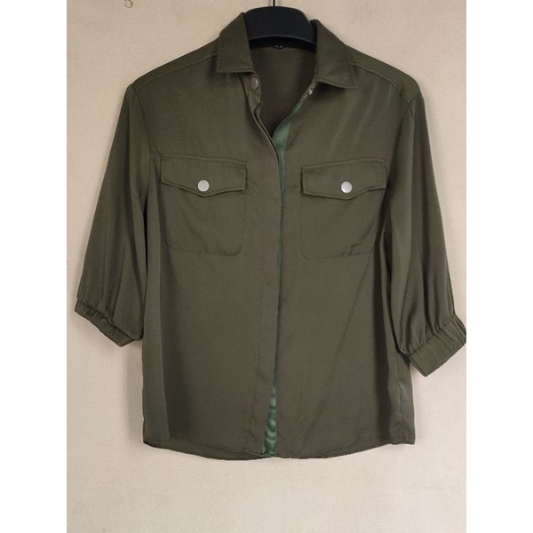 Áo sơ Mi Elise sz M, new 95%