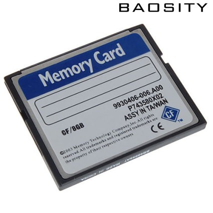 [BAOSITY] 8G CompactFlash CF Memory Card for Nikon D1 D100 D200 /Canon EOS 400D 50D 5D 7D