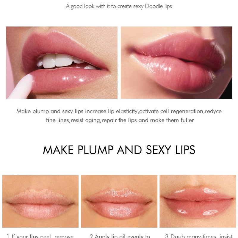 Son Bóng Dưỡng Môi Không Màu Kiss Beauty Plump Lip Maximizer | Thế Giới Skin Care