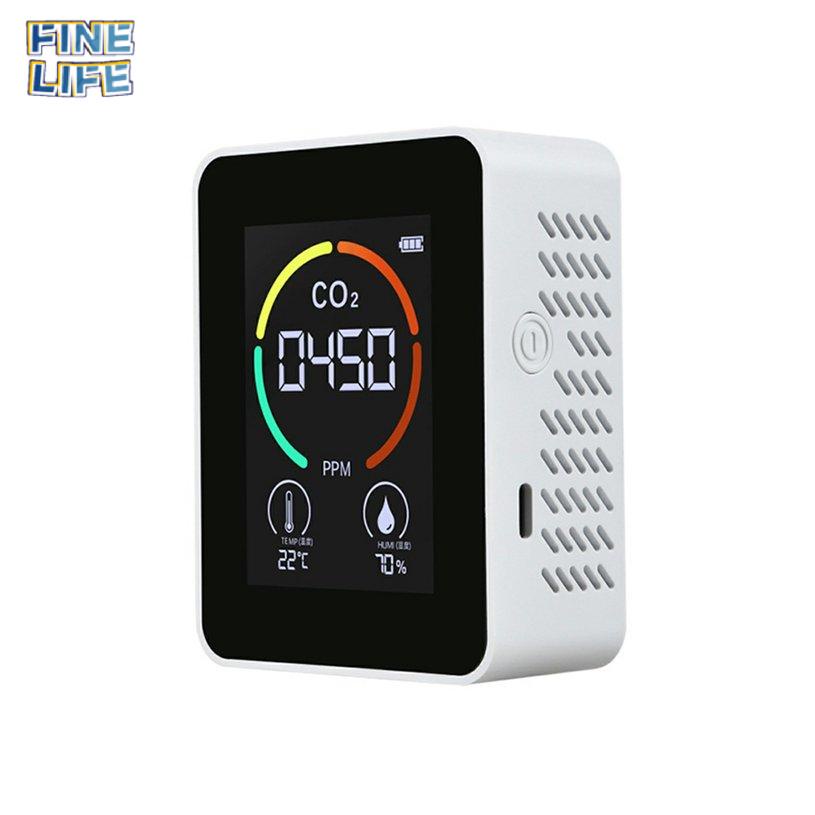 Máy đo chất lượng không khí CO2 cảm biến kỹ thuật số thông minh 12.7