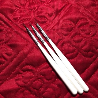 Bộ 3 cây cọ nét cán gỗ trắng