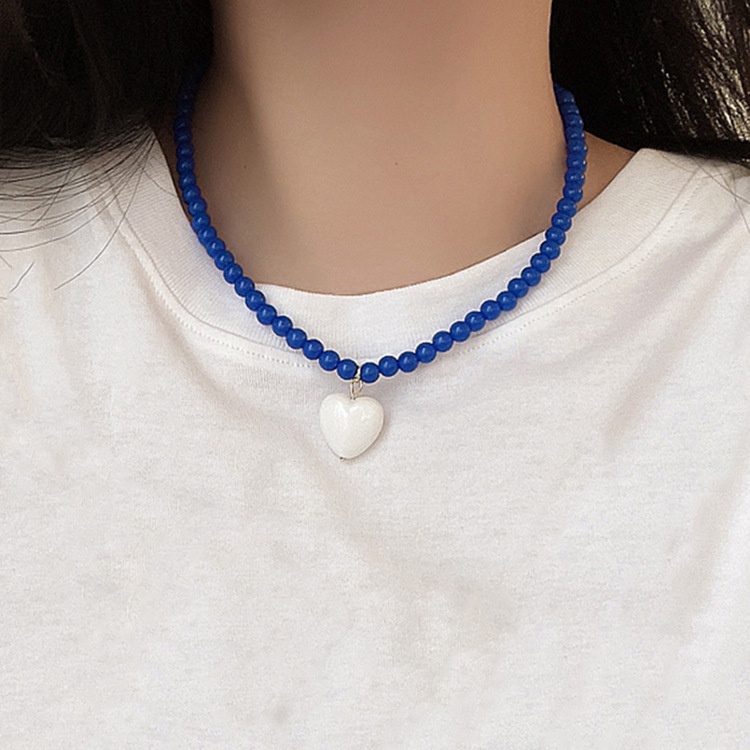 Vòng cổ Chuỗi Hạt Màu Kẹo Thời Trang Sang Trọng Cho Nữ