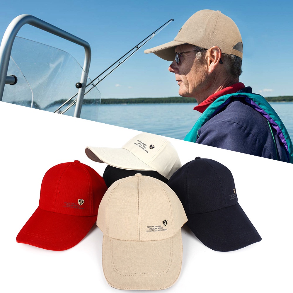 Mũ Lưỡi Trai Unisex Chống Tia UV Có Dây Điều Chỉnh Kích Cỡ