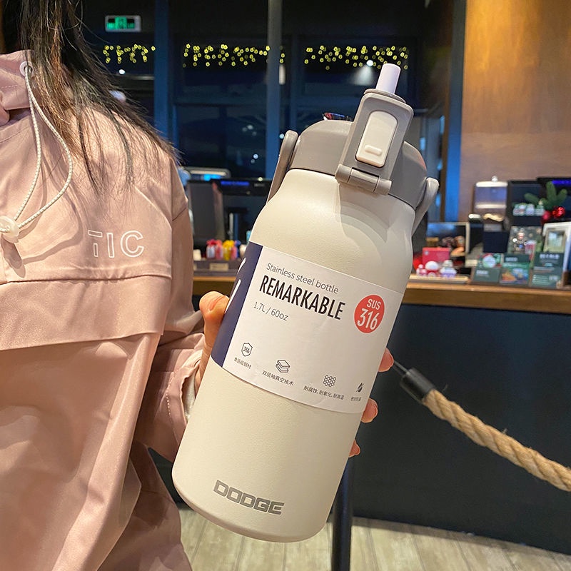Bình Giữ Nhiệt Chân Không 1300ml & 1700ml Chất Lượng Cao SUS 316