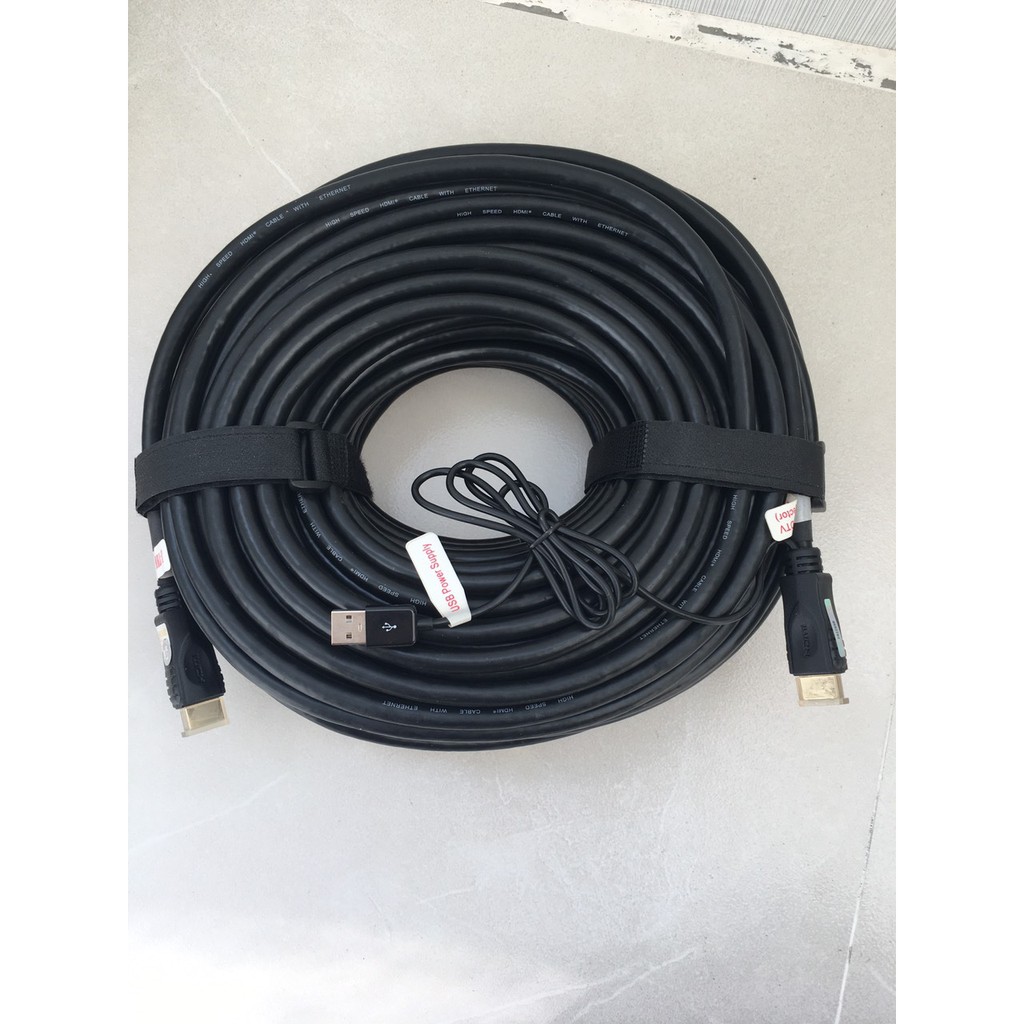 Cáp HDMI 40m Z-Tek ZE634 FullHD chuẩn 2.0v hỗ trợ 4K*2K - Hãng phân phối
