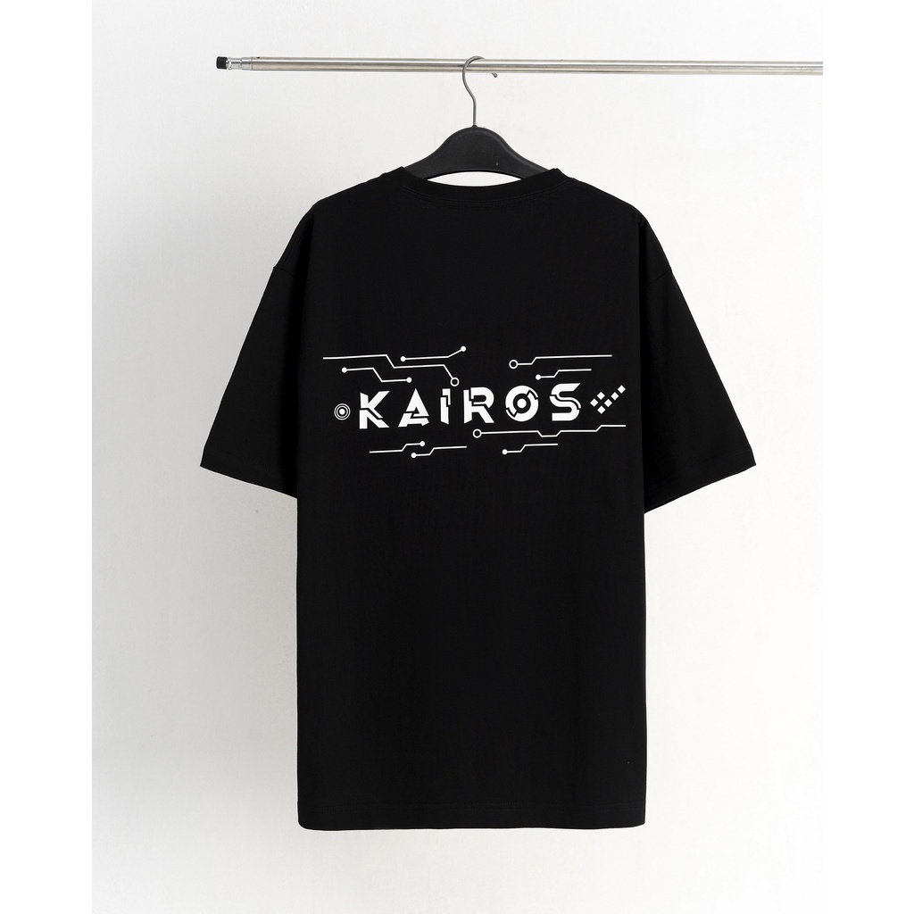 Áo Thun Tay Lỡ Oversize Kairos Monitor Tee - 100% Cotton - Brand KAIROS