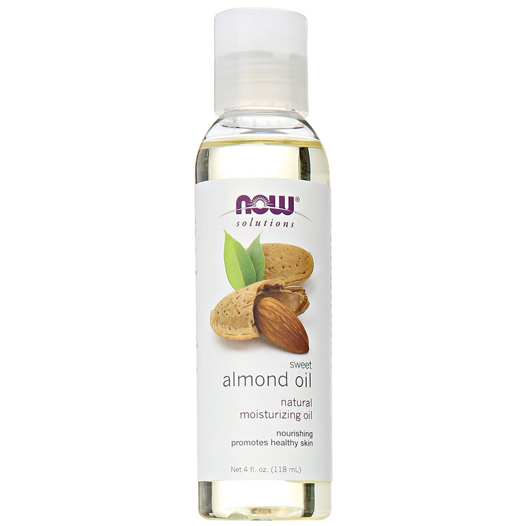 NOW FOODS _Dầu hạnh nhân dưỡng ẩm, sang da tự nhiên 118ml
