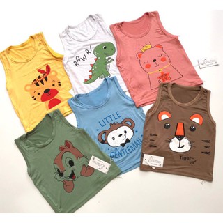 ( BEYE 0102 ) ÁO BA LỖ THUN LẠNH MỊN MÁT CHO BÉ 6-17KG