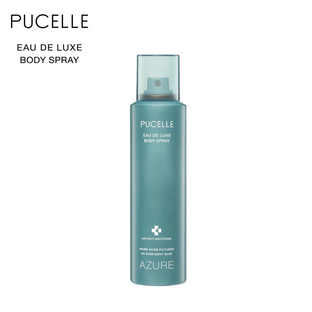 Nước hoa nữ tươi mát PUCELLE Eau De Luxe Body Spray Azure 150ml hương Trái Cây và Hoa Cỏ