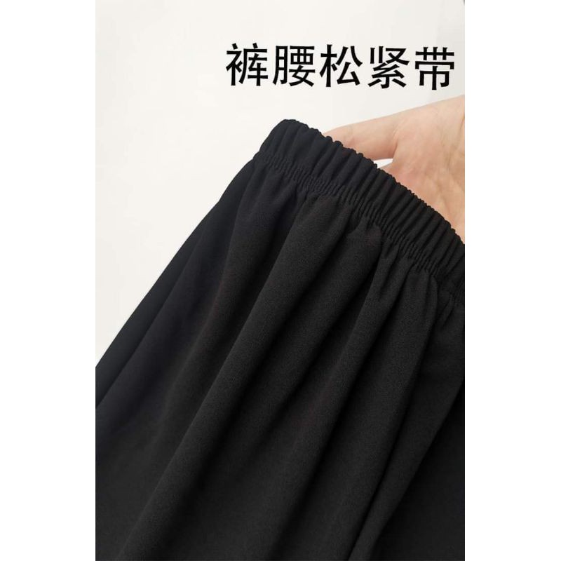 Quần ống suông đen | BigBuy360 - bigbuy360.vn