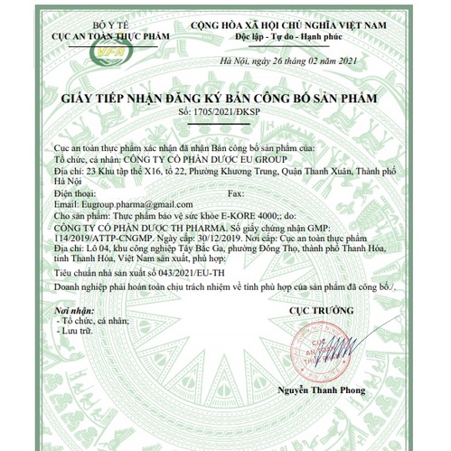 Vitamin E Kore 4000 chiết xuất Cao lô hội- Ngăn ngừa lão hóa, cấp ẩm da vượt trội, giúp da sáng mịn- Hộp 30 viên