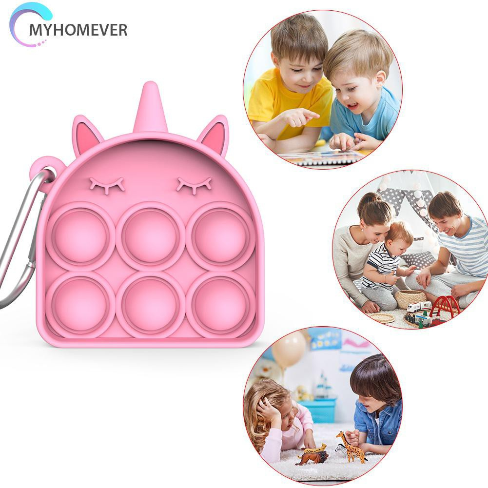 Đồ chơi fidget nhấn bóp bong bóng bằng silicon hình quái vật giảm căng thẳng cho người lớn và trẻ em tự kỷ
