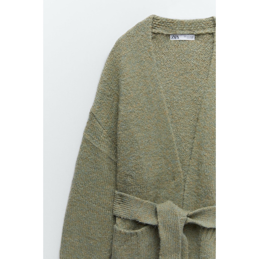 ÁO KHOÁC Cardigan OVERSIZE KÈM THẮT LƯNG ZR AUTH NEW TAG