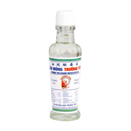 Dầu gió xoa bóp - Dầu nóng Trường Thọ 10ml