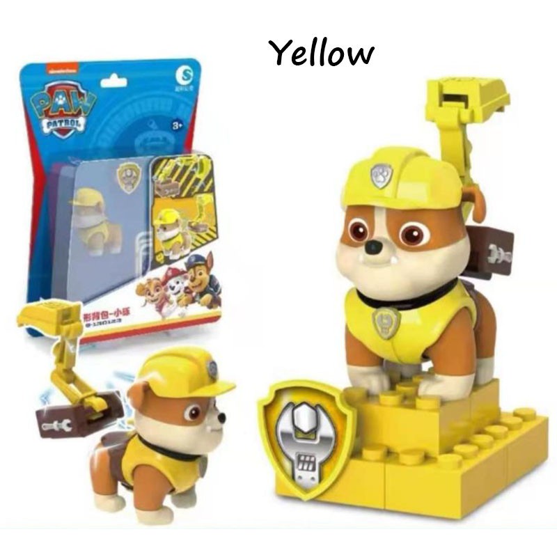 MARSHALL Paw Patrol Bộ Đồ Chơi Lắp Ráp Lego Hình Chú Chó Cứu Hộ Cho Bé