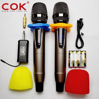 Micro không dây COK ST-08 (100 kênh UHF)
