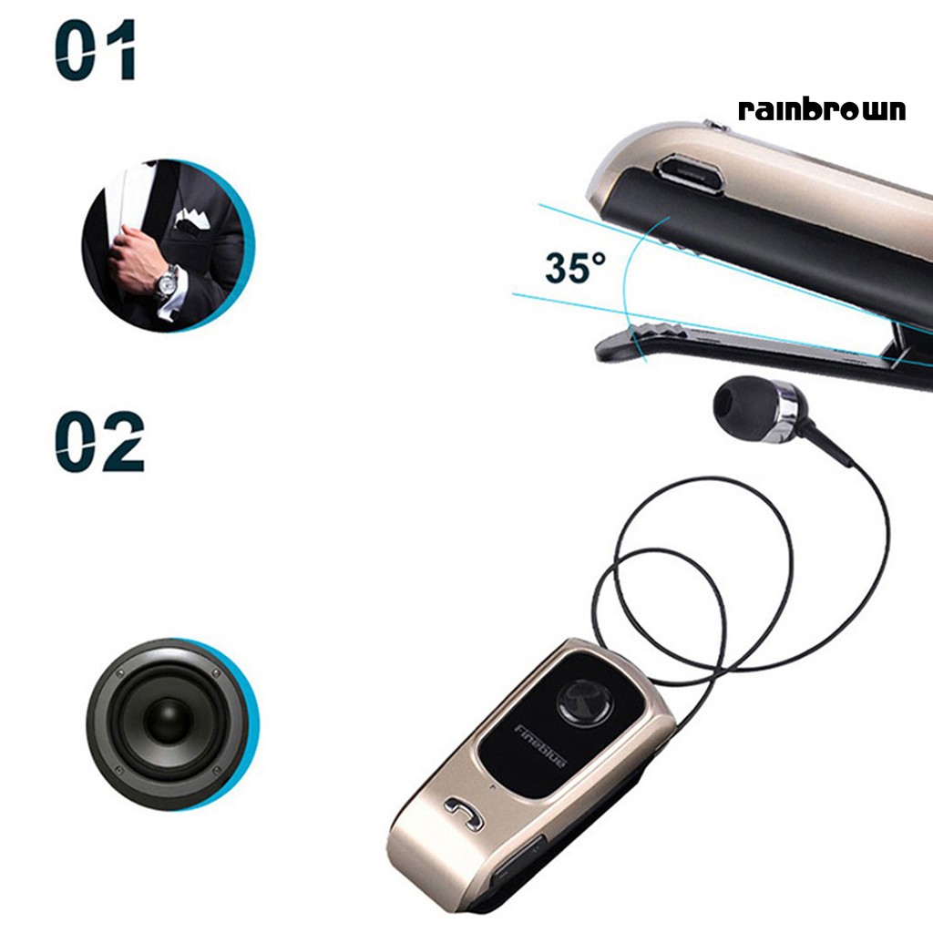 FINEBLUE Tai Nghe Bluetooth Cài Áo F920