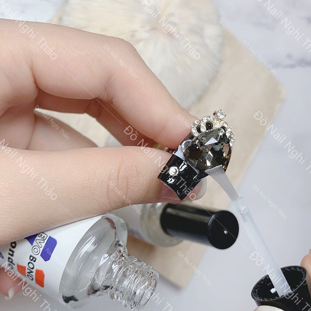 Nước tháo móng giả NGHI THẢO , nước sáng đá nail 10ml