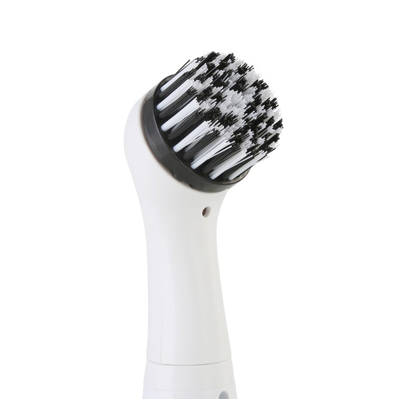 In 1 Electric Sonic Scrubber Cleaning Household Cleaner With 4 Brush Heads Brew