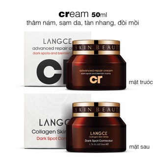 BỘ SErum+CReam THÂM NÁM, TÀN NHANG, ĐỒI MỒI, SẠM DA LANGCE