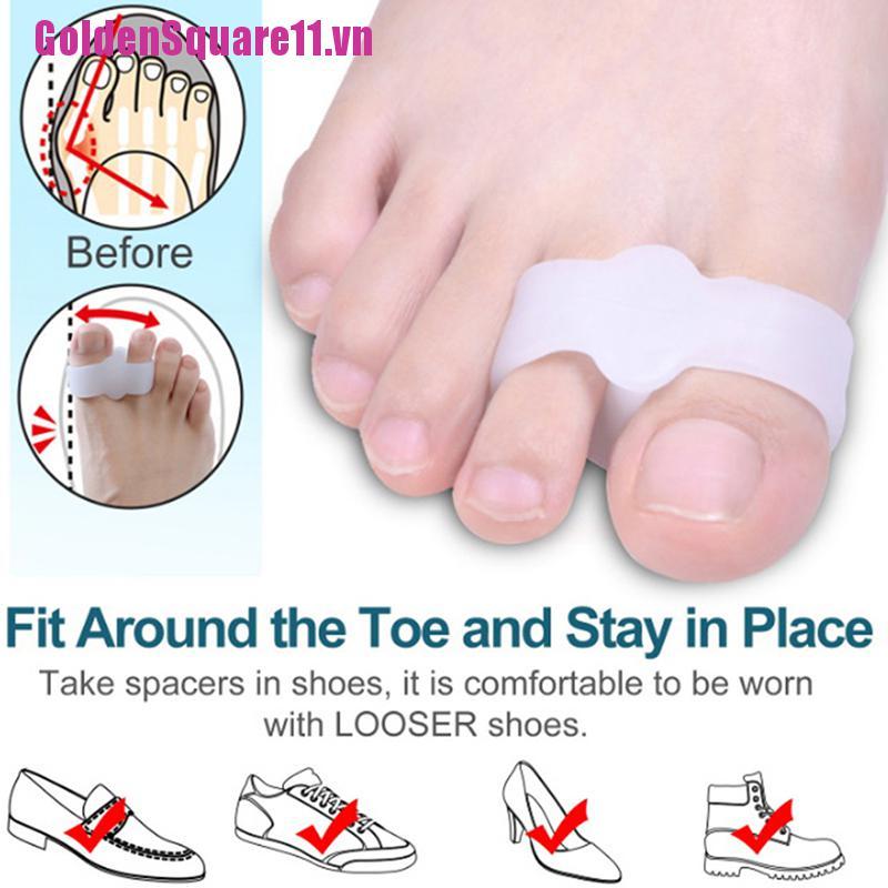 Set 2 Dụng Cụ Tách Ngón Chân Bằng Silicone Tiện Dụng