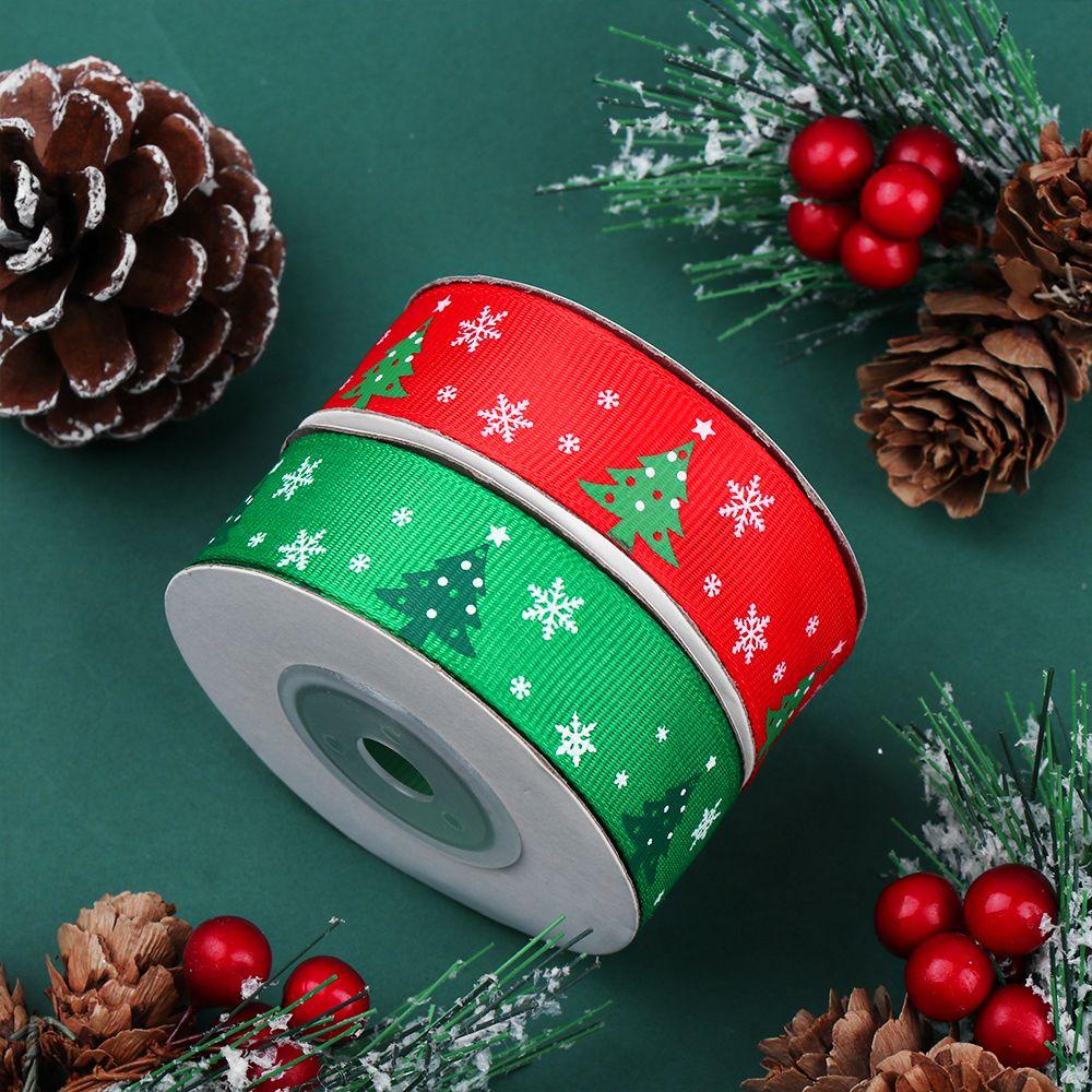 Cuộn Dây Ruy Băng 20mm 10 Yards Trang Trí Giáng Sinh
