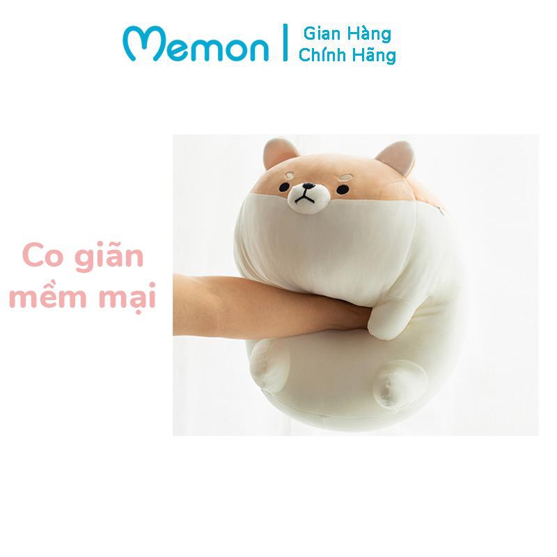 Gấu Bông Corgi Tròn Cao Cấp Memon