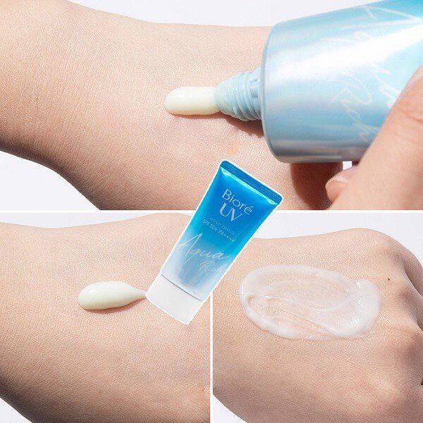 【Từ tp Hồ Chí Minh gửi hàng】Kem chống nắng Biore UV Aqua Rich Watery SPF50+/PA++++ Essence / Gel Sảng khoái không nhờn dính