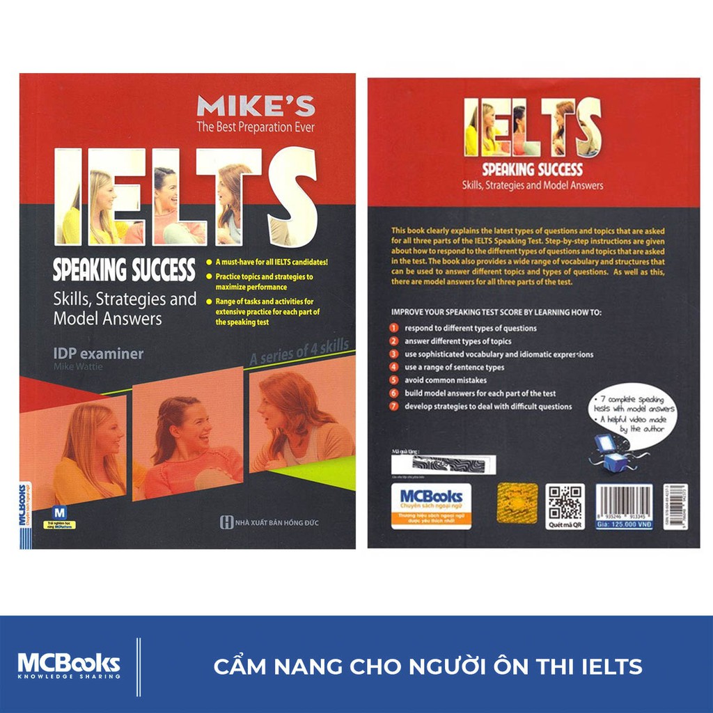 Sách - Ielts Speaking Success: Skills Strategies And Model Answers - Dành Cho Người Luyện Thi Ielts - Học Kèm App Online