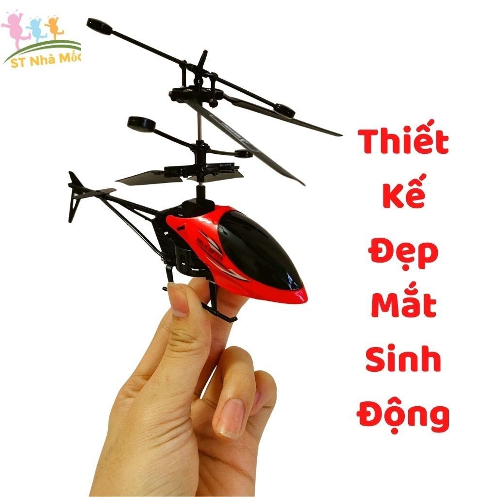 Đồ Chơi Máy Bay Điều Khiển Từ Xa Helicopter Kèm Dây Sạc - Đồ Chơi Thông Minh Cho Bé Phát Triển Tư Duy - ALOKIDS TB