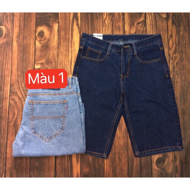 Quần short jean form suông JN235