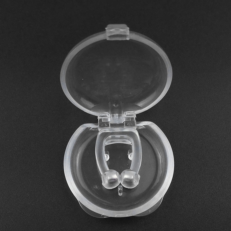 [Hàng mới về] Kẹp mũi bằng silicon từ tính chống ngáy khi ngủ Y1S4 O3U3