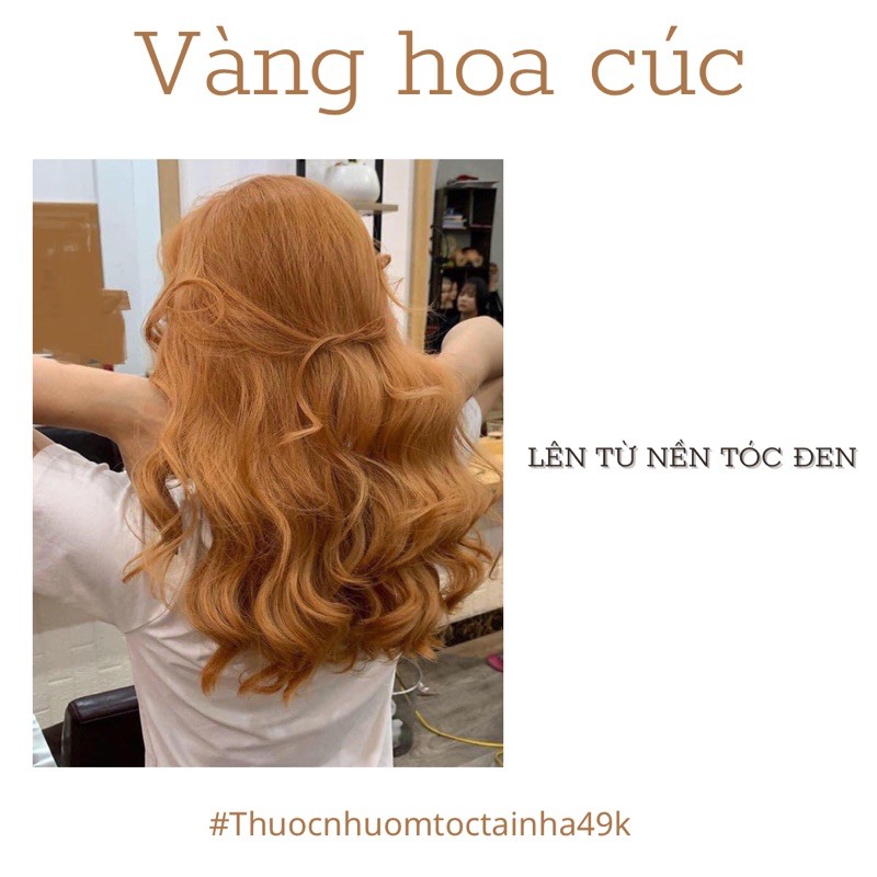 Thuốc nhuộm tóc VÀNG HOA CÚC