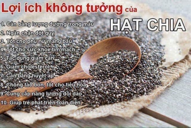 Hạt Chia Healthy Way Black Chia 500gr