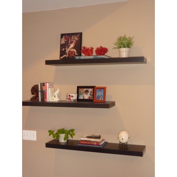 Kệ gỗ decor treo tường 60x20cm giá xưởng SX