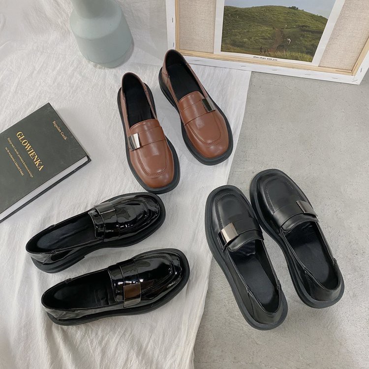 Giày Búp Bê Nữ Mũi Vuông Thời Trang Hàn Quốc Xinh Xắn | BigBuy360 - bigbuy360.vn