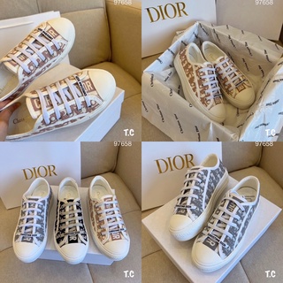 giày thể thao dior thổ cẩm fullbox bản scap