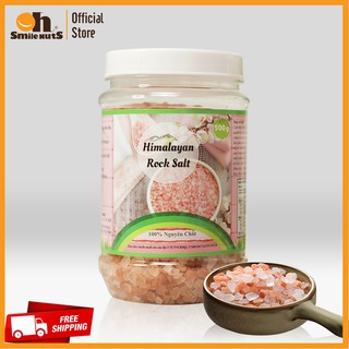 Muối Hồng Himalaya Dạng Hạt Smile Nuts Hộp 500g