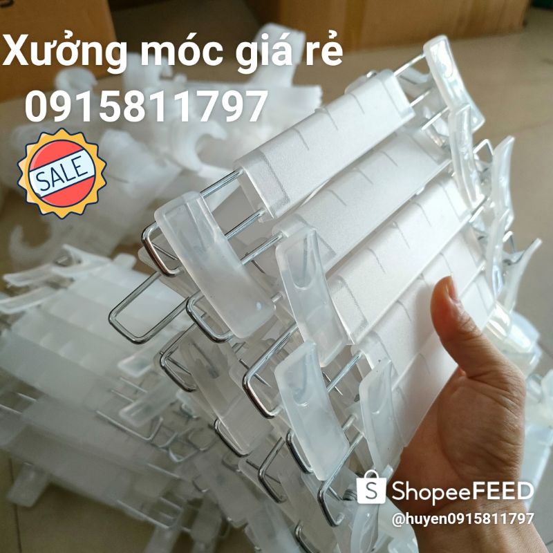 Combo 10 tay bi đóng tường 7 bi,50 móc dẹt và 50 kẹp nhựa trẻ em